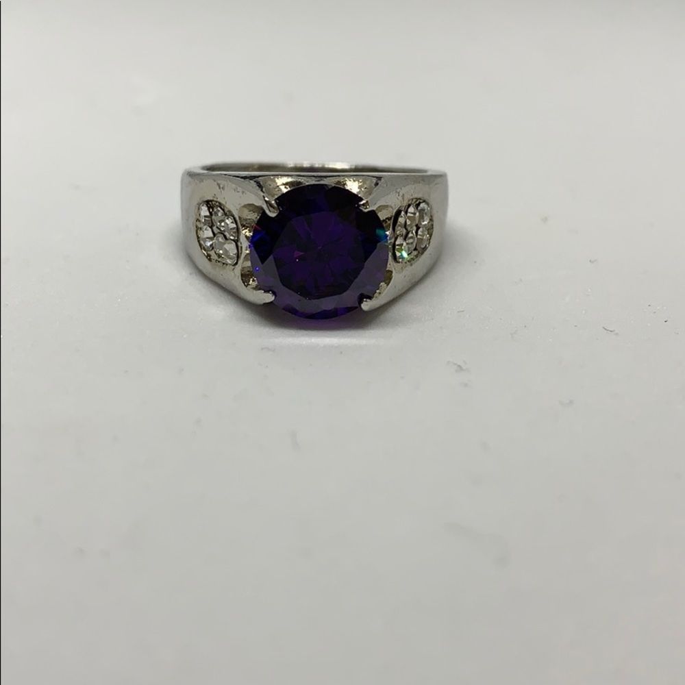 Statement silver ring-8 - Picture 3 of 6